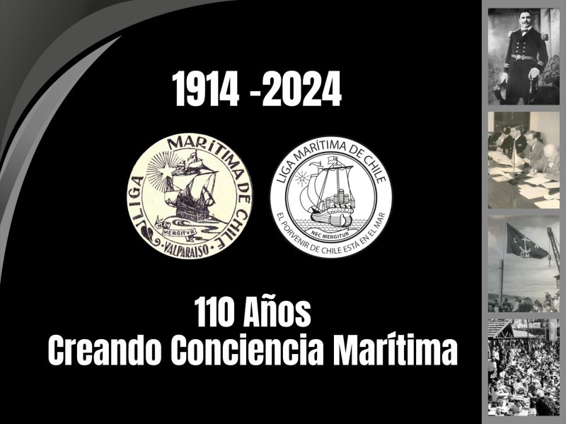 La Liga Marítima de Chile celebra 110 años de historia y compromiso con el mar