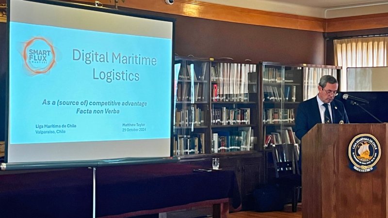 'Revolución Digital o Estancamiento': Liga Marítima aborda el futuro de la Logística en Chile